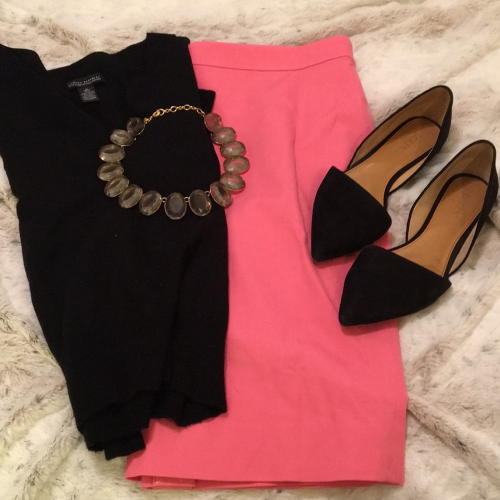 *NEW* Pink J.Crew #2 Pencil Skirt ✏️